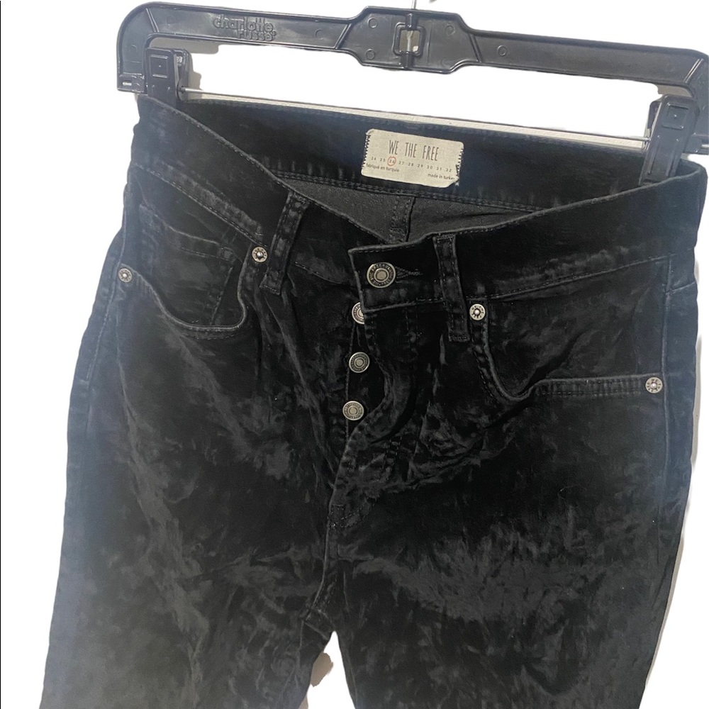 Free people Stella velvet high rise - Picture 2 of 5
